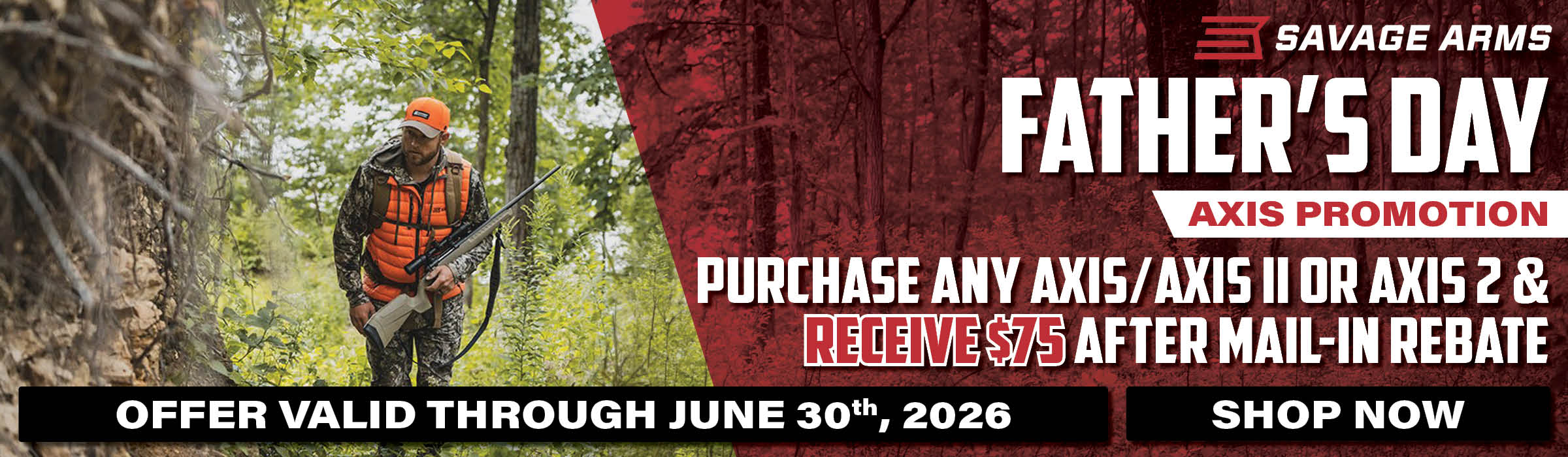 Savage Father's Day Rebate